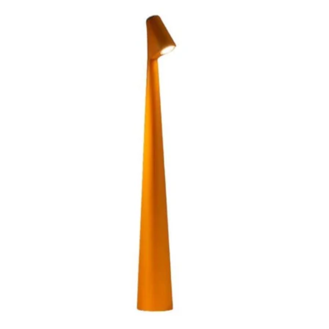 Veska | Trådlös Skandinavisk Minimalistisk LED Bordslampa Orange