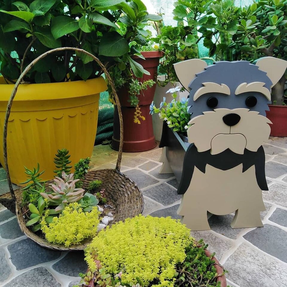 Veskaomkruka Idealisk för hundälskare, mångsidig | Veska Schnauzer