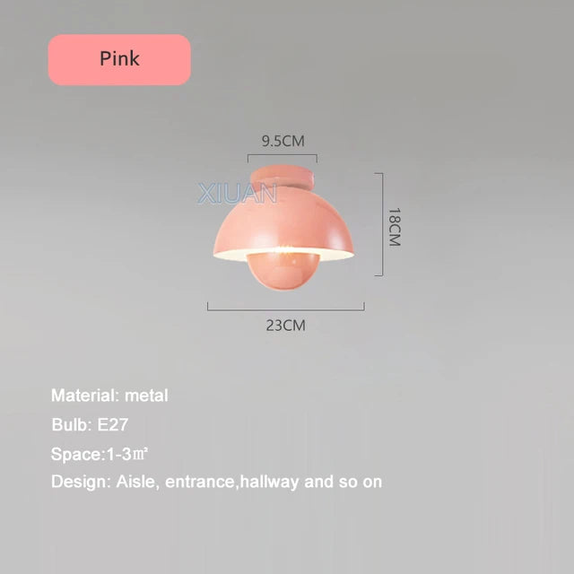 Veskaomkruka Taklampa | Veska Rosa