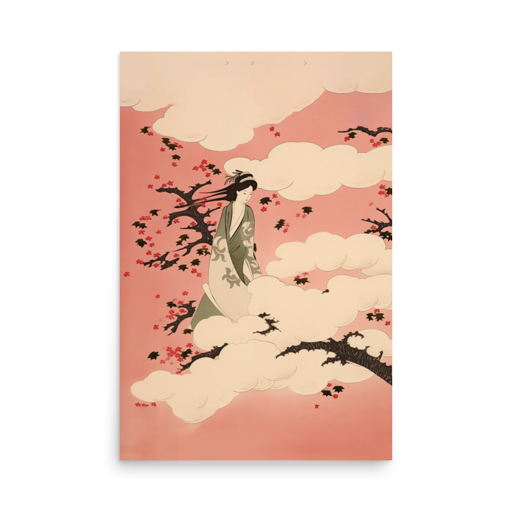 Women in clouds | Veska 24″×36″