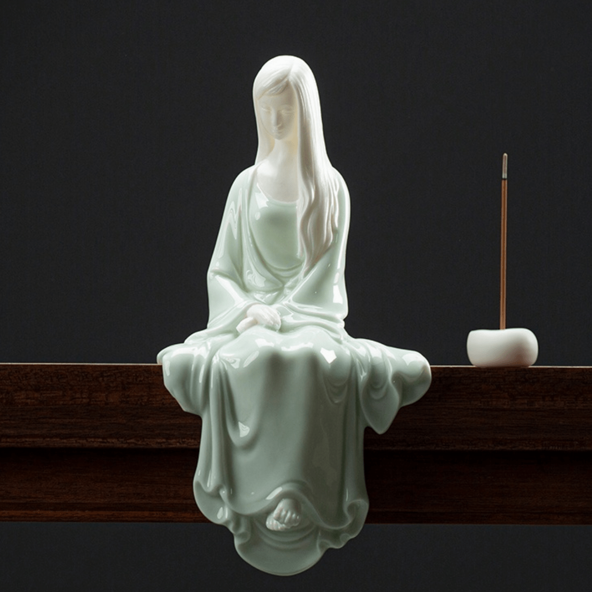 Zen Beauty Rökelsehållare Figur föreställning | Veska F
