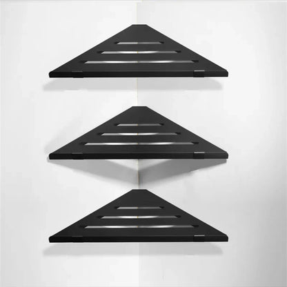 1-3 Lager Aluminium Hörn Organizer Hylla Badrum Förvaringshylla | Veska
