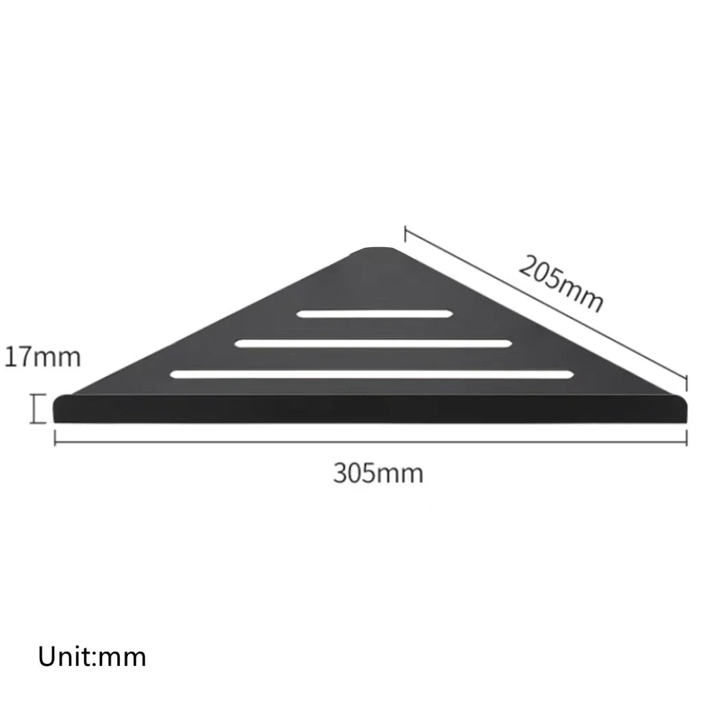 1-3 Lager Aluminium Hörn Organizer Hylla Badrum Förvaringshylla | Veska