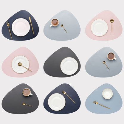 10 Färger Triangulär Placemat Set | Veska