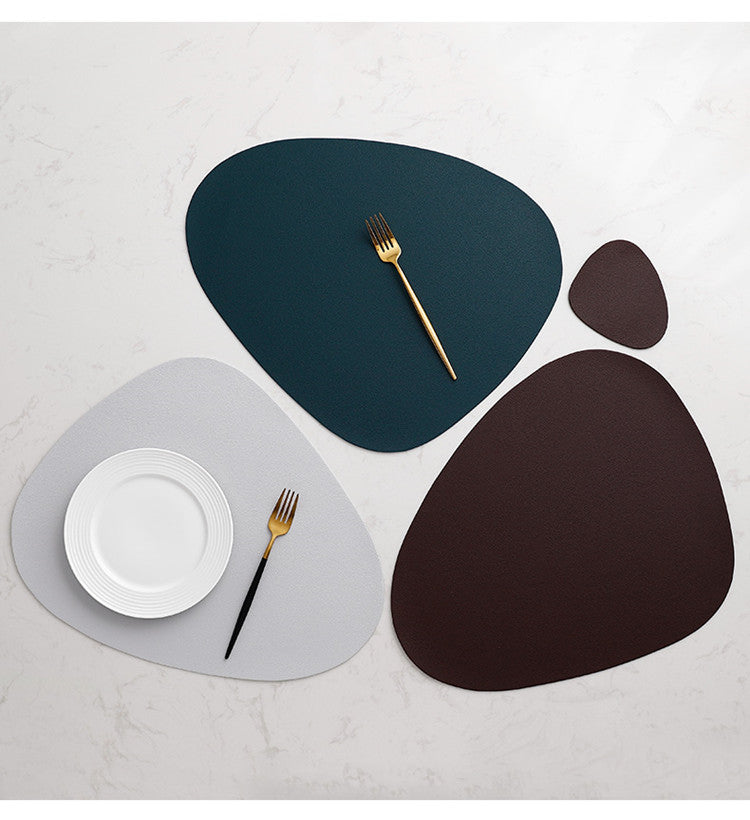10 Färger Triangulär Placemat Set | Veska