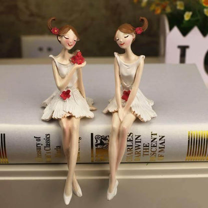 2 delar/set Fairy Angel Figuriner | Veska Standardtitel
