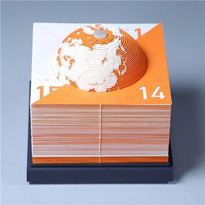 2022 Kreativ 3D Jordkalender | Veska Orange