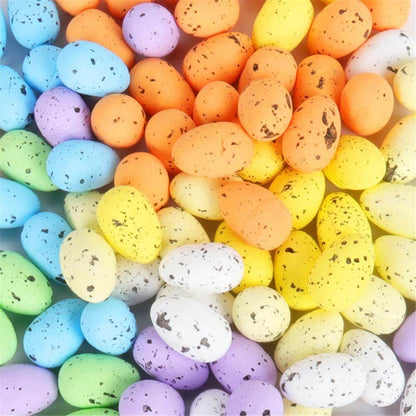 20st 3cm Glad Påsk Målad Gummiklädda Ägg Dekoration | Veska