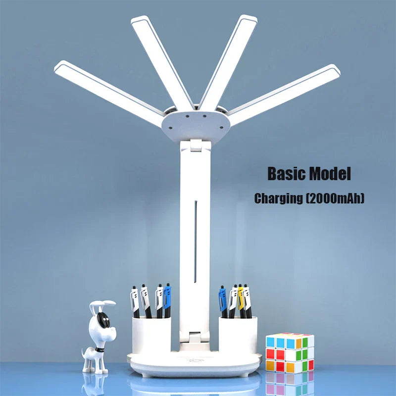 3-i-1 Multifunktionell Fyra-Huvud Smart Bordslampa | Veska Ordinary - Laddning
