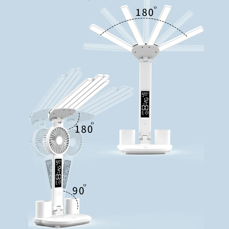 3-i-1 Multifunktionell Fyra-Huvud Smart Bordslampa | Veska