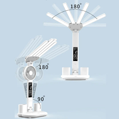 3-i-1 Multifunktionell Fyra-Huvud Smart Bordslampa | Veska