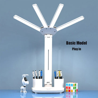 3-i-1 Multifunktionell Fyra-Huvud Smart Bordslampa | Veska Ordinary - Plug-in