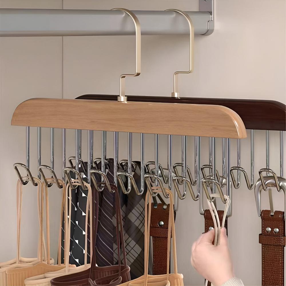 360° Utrymmessparande Hylla Flexibelt Organiseringssystem för Alla Rum | Veska