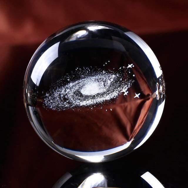 3D Galaxy Crystal Ball | Veska Bara boll