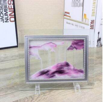3D Glas Flöde Sandmålning Ram | Veska 17cmX13cm 1