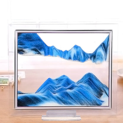 3D Glas Flöde Sandmålning Ram | Veska