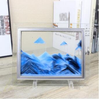3D Glas Flöde Sandmålning Ram | Veska 220mmX175mm 1