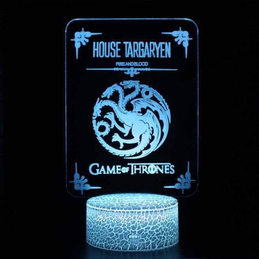 3D Lampa Game Of Thrones Hus Targaryen | Veska