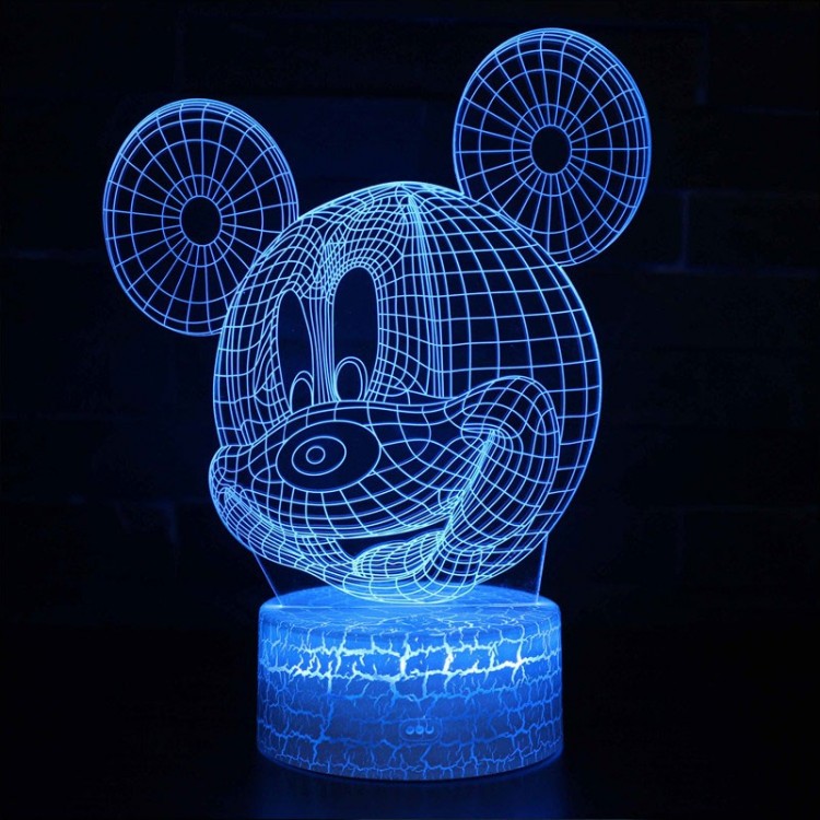 3D Lampa huvudet av Mickey | Veska