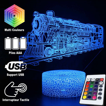 3D Lampa Lokomotiv Vintage | Veska