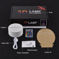 3D Lampa Marvel Black Panther Stealth | Veska