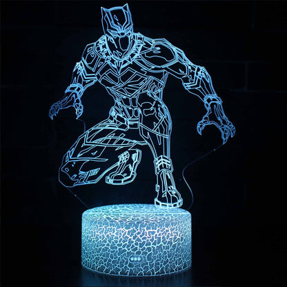 3D Lampa Marvel Black Panther Stealth | Veska