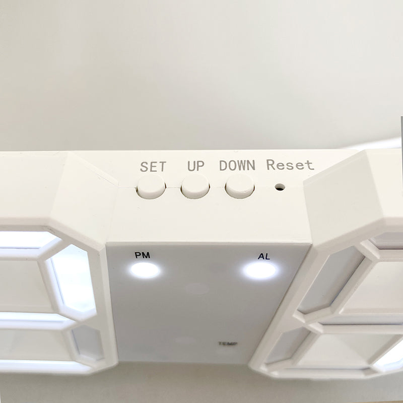 3D LED Modern Digital Alarm Väggklocka | Veska