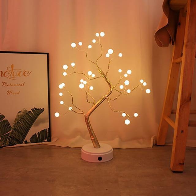 3D LED USB Bordslampa | Veska Varm Vit 36