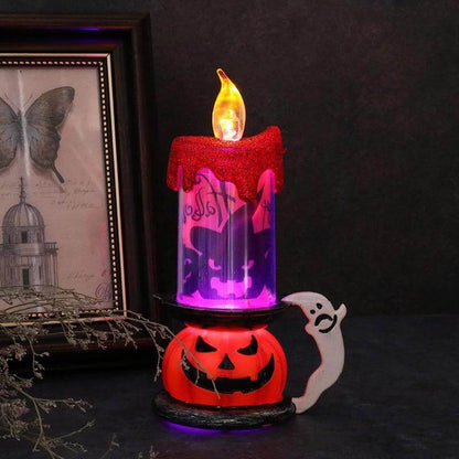 3D Pumpa Skelett Halloween Ljus | Veska
