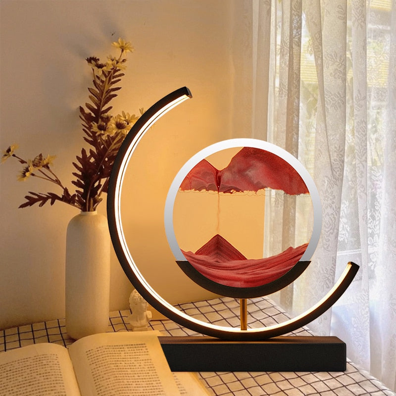 3D Sand Shell Table Lamp - Abyss | Veska