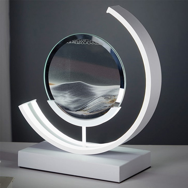 3D Sand Shell Table Lamp - Abyss | Veska