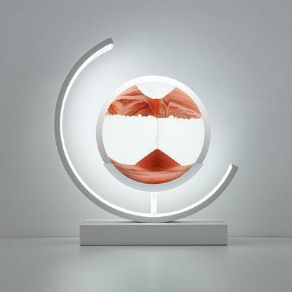 3D Sand Shell Table Lamp - Abyss | Veska Röd Vit