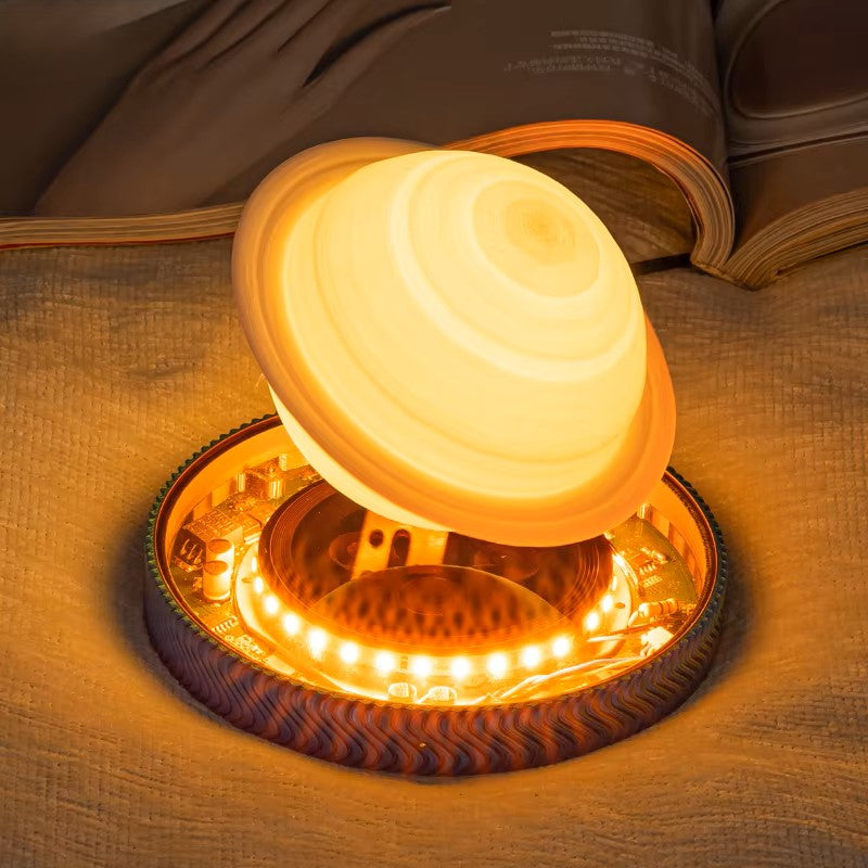 3D Saturn Rymden Älskare Magnetiskt Svävande Lampa | Veska