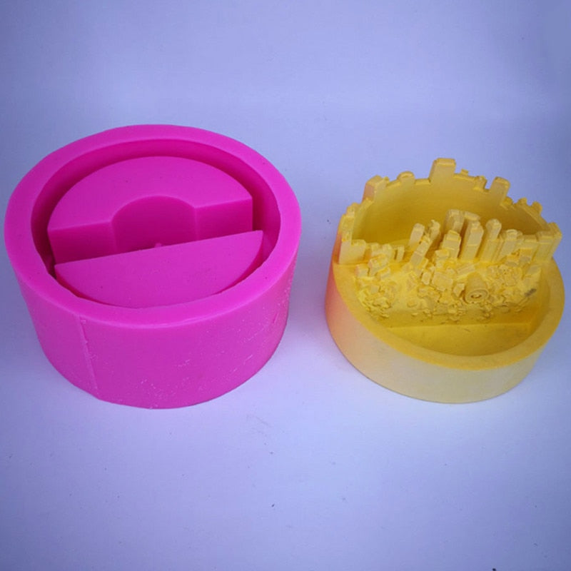 3D Silikon DIY Blomkruka Form | Veska