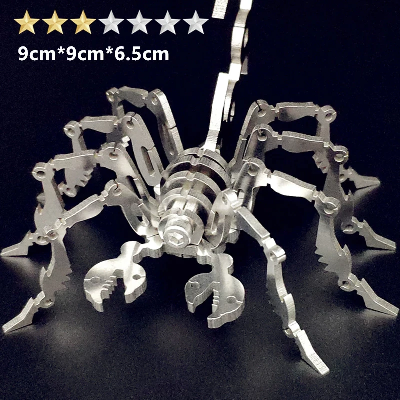 3D Skorpion Kung Pussel Lektoy | Veska Liten