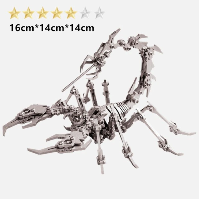 3D Skorpion Kung Pussel Lektoy | Veska Stor