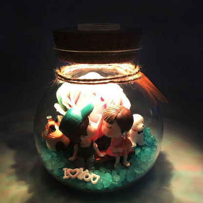 3D Underworld DIY Landskap LED Lampa | Veska 5