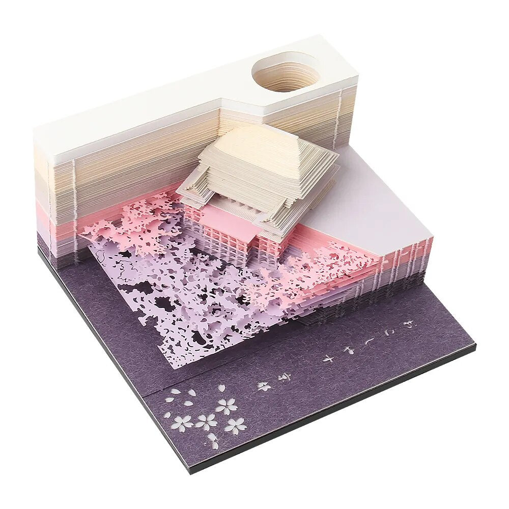 3D Upplyst Anteckningsblock | Veska Kiyomizu Temple
