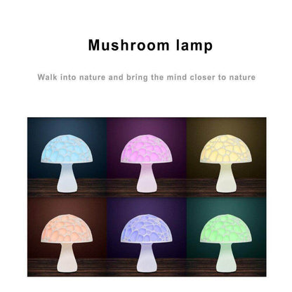 3D Utskrift Elegant Svamp Lampa | Veska