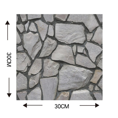 3D Vägg Tegelmönster Dekal | Veska Jag