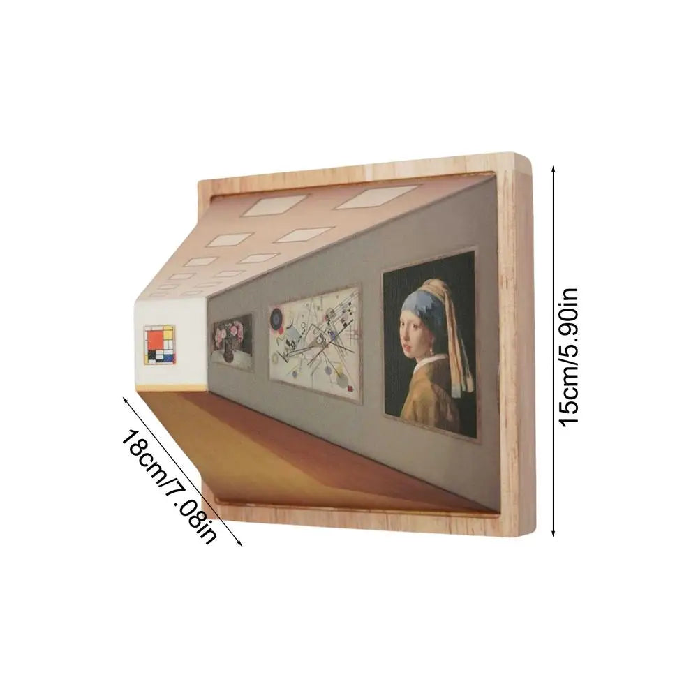 3D Vision Play Vägglampa Konst | Veska Galleri