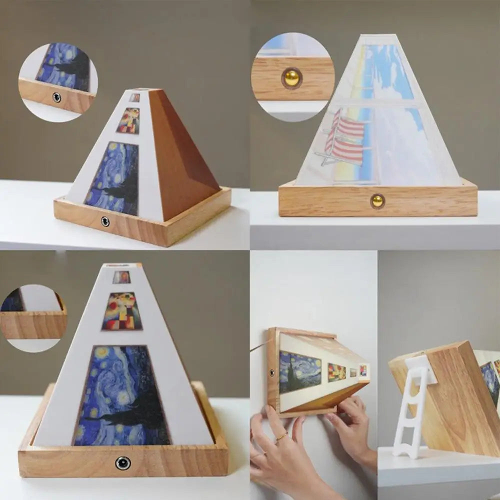 3D Vision Play Vägglampa Konst | Veska