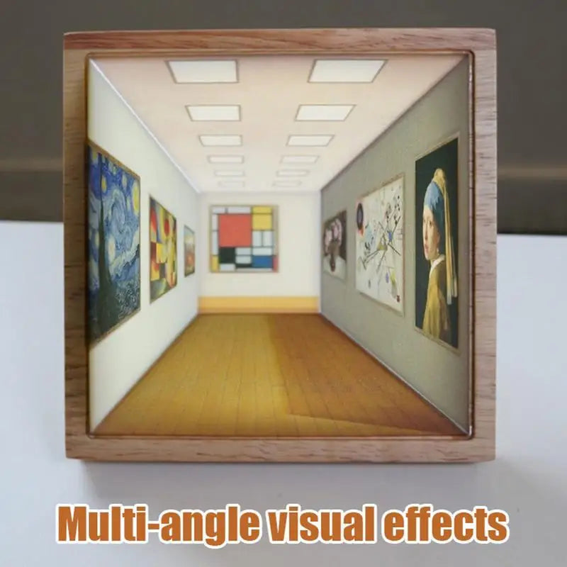 3D Vision Play Vägglampa Konst | Veska