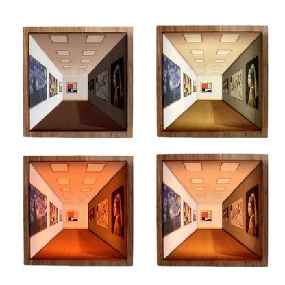 3D Vision Play Vägglampa Konst | Veska