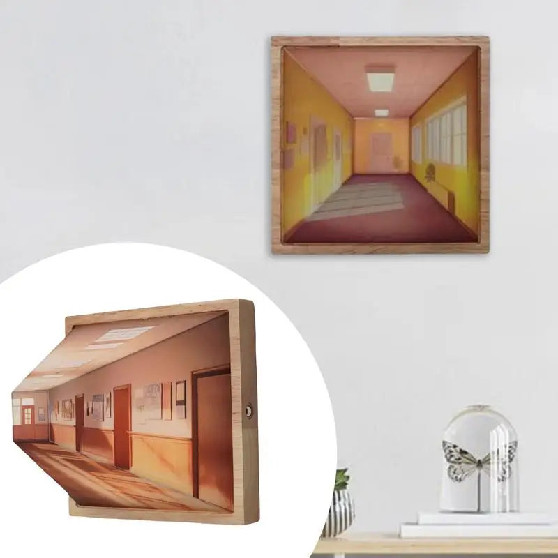 3D Vision Play Vägglampa Konst | Veska