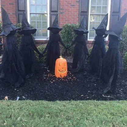 3Pcs Röststyrd Halloween Häxdekoration Ljusset | Veska