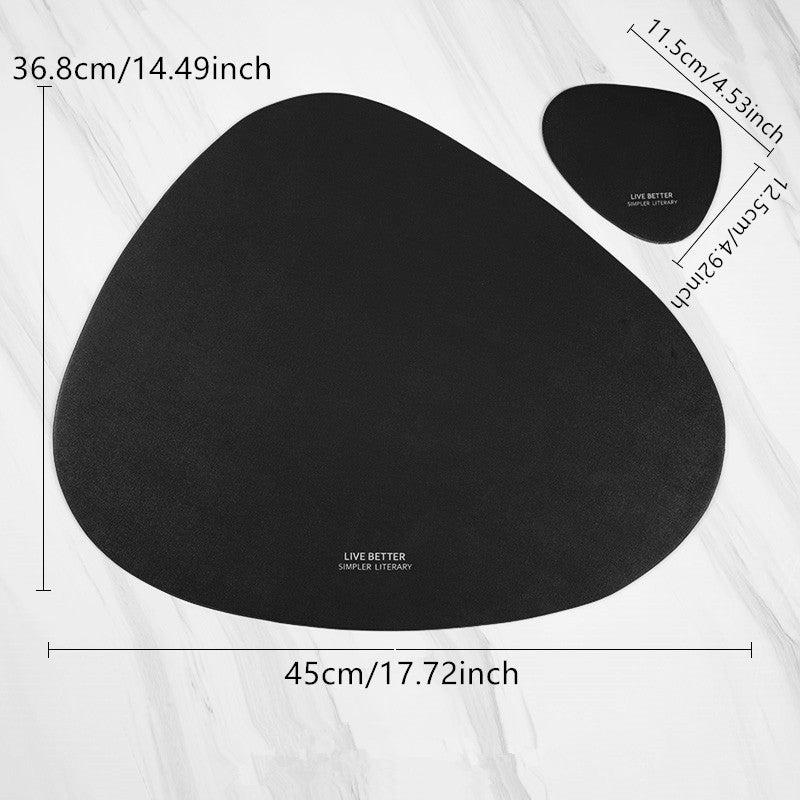 4 Färger Triangel Placemat Set | Veska