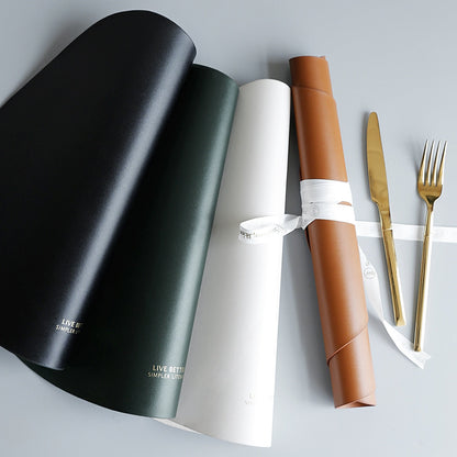 4 Färger Triangel Placemat Set | Veska