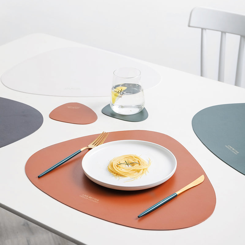 4 Färger Triangel Placemat Set | Veska