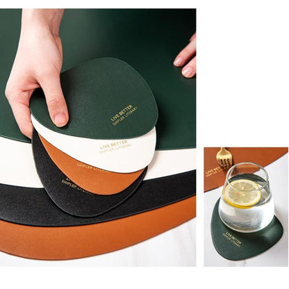 4 Färger Triangel Placemat Set | Veska